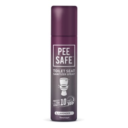 TOILET SEAT SANITIZER SPRAY 75 ML-LAVENDER (PEESAFE)