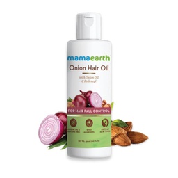 Buy Onion Hair Oil - Hair Growth | Mamaearth @5% OFF !!