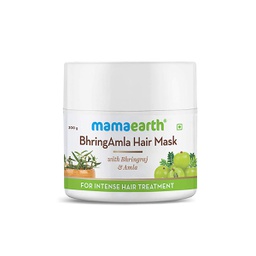 MAMAEARTH BHRINGAMLA HAIR MASK WITH BHRINGRAJ & AMLA - 200 GM