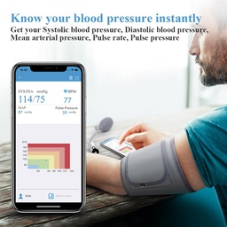 WELLUE AIR BP, WIRELESS BLOOD PRESSURE MONITOR (BP1)
