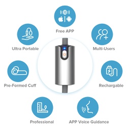 WELLUE AIR BP, WIRELESS BLOOD PRESSURE MONITOR (BP1)