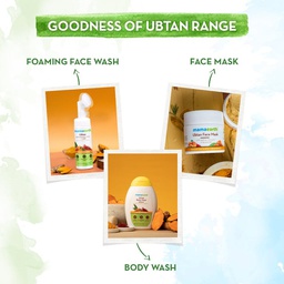 MAMAEARTH UBTAN FOAMING FACE WASH, 150ML