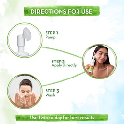 MAMAEARTH UBTAN FOAMING FACE WASH, 150ML