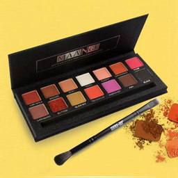 MAANGE 14 COLORS EYE SHADOW PALETTE SHIMMER MATTE EYE SHADOW COSMETIC NUDE GLITTER EYE NUDE MAKEUP