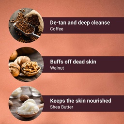 BOMBAY SHAVING COMPANY COFFEE FACE SCRUB - 100GM