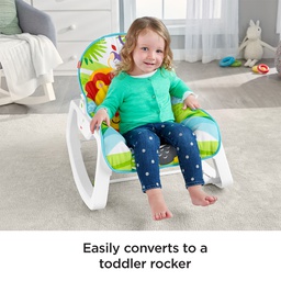 FISHER PRICE BABY’S DARK SAFARI ROCKER GDP94