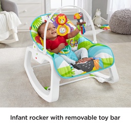 FISHER PRICE BABY’S DARK SAFARI ROCKER GDP94