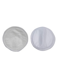 MEE MEE REUSABLE ABSORBENT MATERNITY BREAST PADS[MM-3730 B] (6 PIECES, WHITE)