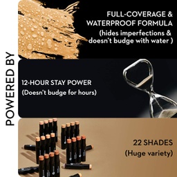 SUGAR COSMETICS ACE OF FACE FOUNDATION STICK (07 VANILLA LATTE)