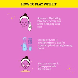 Chemist At Play Hydrating Face Toner - 125ML  (0.5% Hyaluronic Acid + 0.5% Pentavitin)