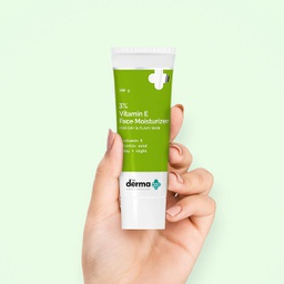 THE DERMA CO. 3% VITAMIN E FACE MOISTURIZER 100G