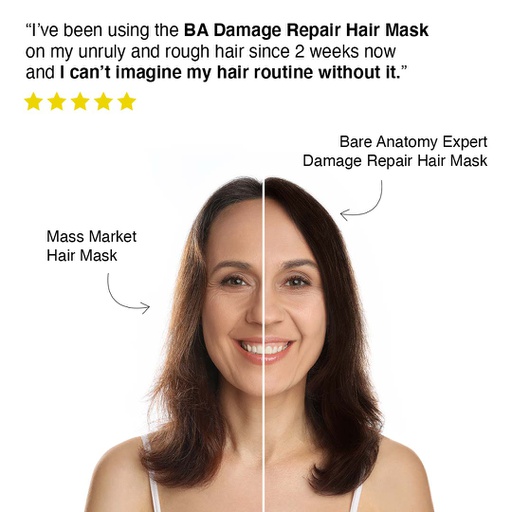 Bare Anatomy Damage Repair Hair Mask - 250gm | Jeevee
