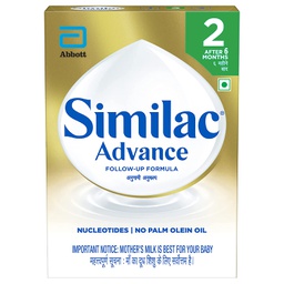 SIMILAC ADVANCE INFANT FORMULA STAGE 2 - 400G, AFTER 6 MONTHS