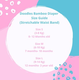 Doodles Bamboo Diaper - Shop Baby Diaper Online (6-10) kg