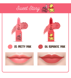 BABY BRIGHT DISNEY WINNIE THE POOH HAPPY HONEY MINI MATTE LIPSTICK 1.5+1.5G
