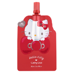 CATHY DOLL HELLO KITTY AIRY LIP BLUR 2G (03 Sun Rose)