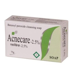 Acnecare Soap 2.5%, 75gm - Shop 7% OFF!!