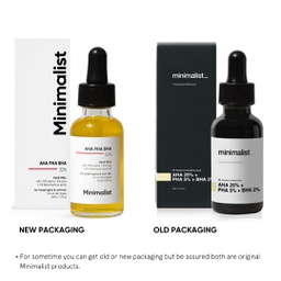 MINIMALIST 25% AHA + 2% BHA + 5% PHA PEELING SOLUTION 30ML