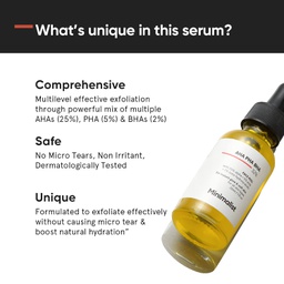 MINIMALIST 25% AHA + 2% BHA + 5% PHA PEELING SOLUTION 30ML