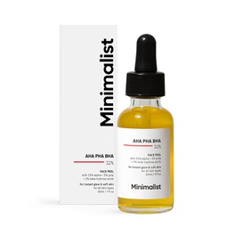 MINIMALIST 25% AHA + 2% BHA + 5% PHA PEELING SOLUTION 30ML