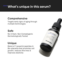 MINIMALIST MULTI PEPTIDE NIGHT FACE SERUM 30 ML