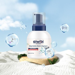 Aiwibi Baby Bubble wash and Shampoo 300Ml