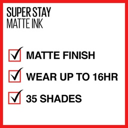 MAYBELLINE SUPERSTAY LIPSTICK 130 - SELF STARTER