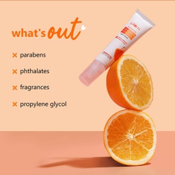 PLUM MANDARIN & 3% VITAMIN C, PEPTIDE & CAFFEINE EYE CREAM 15GM