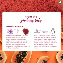 PLUM SAFFRON & PAPAYA GLOW BRIGHT FACE WASH 100ML