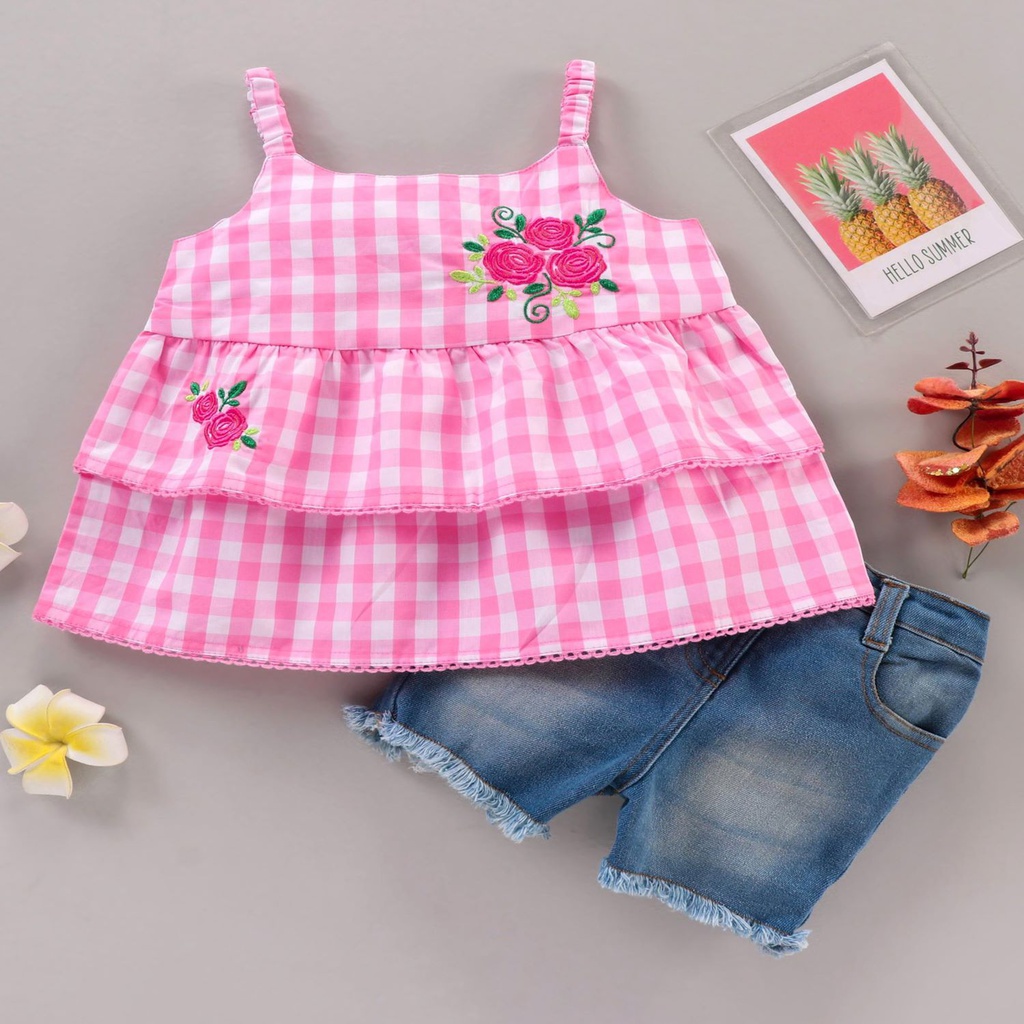 Babyhug 100% Cotton Terry Full Sleeves Color Block T-Shirt and Pants Set Text Design - Blue