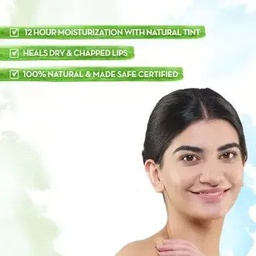 MAMAEARTH ROSE TINTED 100% N LIP BALM (BLISTER PACK)- 2GM