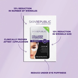 SKIN REPUBLIC COLLAGEN BIODEGRADABLE HYDROGEL UNDER EYE PATCH