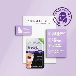 SKIN REPUBLIC COLLAGEN BIODEGRADABLE HYDROGEL UNDER EYE PATCH