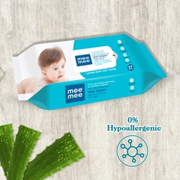 Buy Mee Mee Baby Wipes 24Pcs - Aloe Vera at Cheapest Price