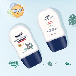 AWIBI NATURAL ALOE VERA LEAF EXTRACT WITH SPF 30 BABY LOTION 50ML