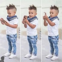 SALT KIDS SUIT SETS T SHIRT AND JEANS (3-4 years)