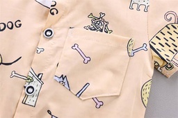 SALT KIDS COTTON SHORT SLEEVE TSHIRT WITH SHORTS (3-4 years)