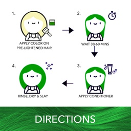 Buy Paradyes Mayeri Green Hair Color at best price online