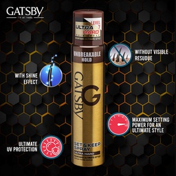 GATSBY SET & KEEP HAIR SPRAY ULTRA HARD-250 ML
