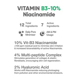 COSIQ NIACINAMIDE VITAMIN B3-10% SERUM 30ML