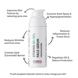 COSIQ NIACINAMIDE VITAMIN B3-10% SERUM 30ML