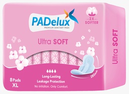 PADELUX SANITARY PADS ULTRA SOFT XL 280 MM 8 PADS