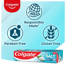 COLGATE ACTIVE SALT TOOTHPASTE, GERM FIGHTING TOOTHPASTE , 500GM