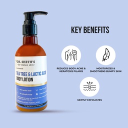DR. SHETH’S TEA TREE & LACTIC ACID BODY LOTION - 200ML
