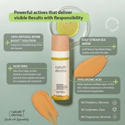 NATURE DERMA HYALURONIC TINTED SUNSCREEN SPF 50 PA++++ - 50 ML