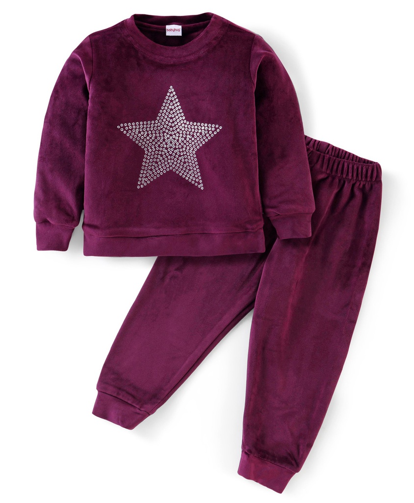 Babyhug Party Wear Net Layered Skirt - Maroon