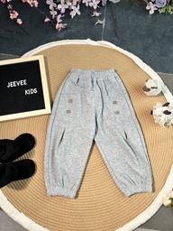 LITTLEFASHIONISTA TROUSER WITH BUTTON DETAILS GREY (2-3 YEARS)
