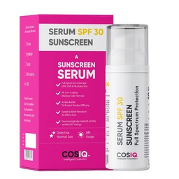 COSIQ SPF 30 SUNSCREEN SERUM, 30ML