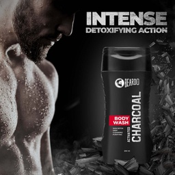 BEARDO CHARCOAL BODY WASH, 200ML