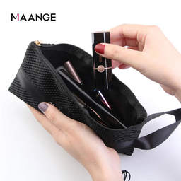 MAANGE 1PC MAKEUP ORGANIZER STORAGE BAG MAG0132- BLACK